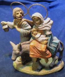 HUIDA A EGIPTO RESINA 13CMS